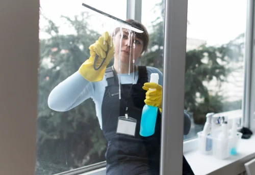 Nettoyage de vitres intérieures et extérieures à Villefranche-d'Allier